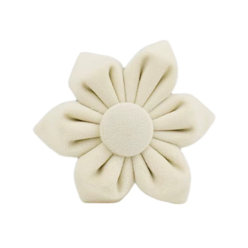 Ensemble classique personnalisé en velours blanc laiteux