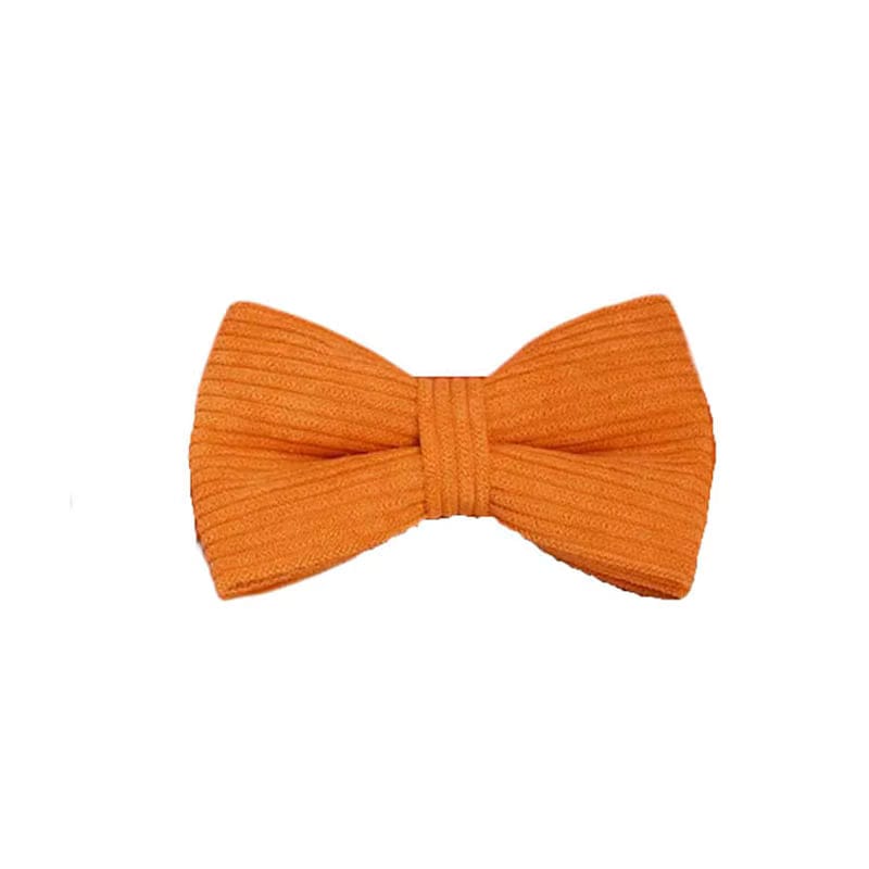 Conjunto clásico de pana naranja personalizado
