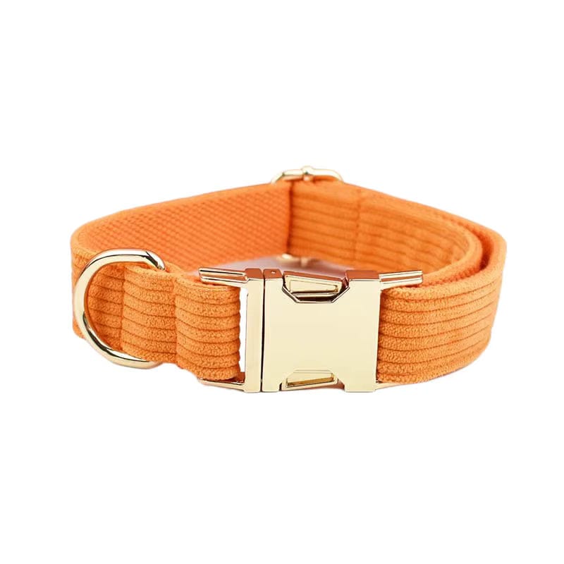 Conjunto clásico de pana naranja personalizado