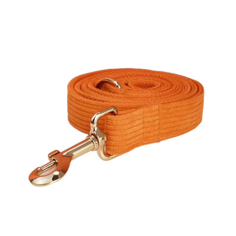 Conjunto clásico de pana naranja personalizado