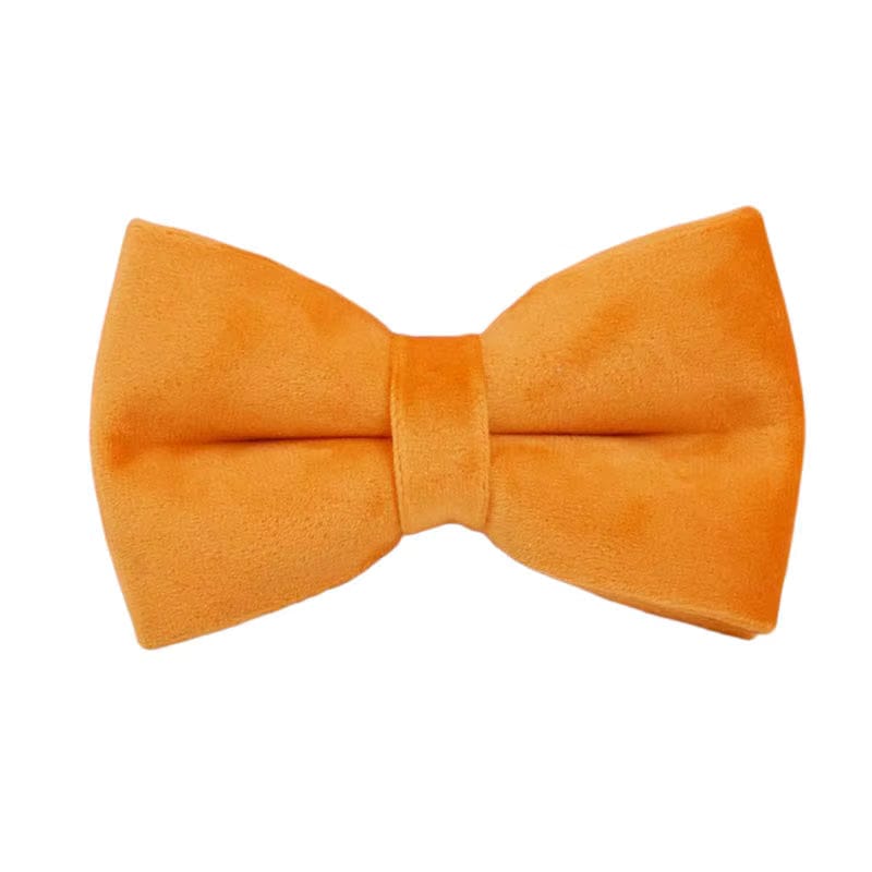 Ensemble classique personnalisé en velours orange