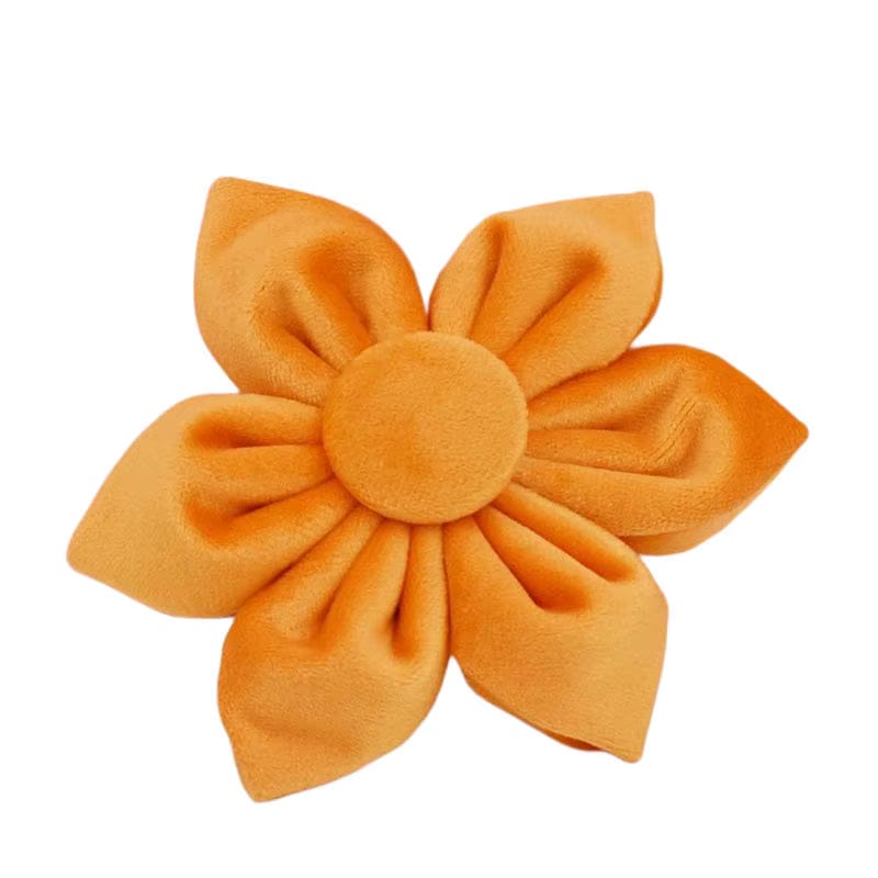 Ensemble classique personnalisé en velours orange