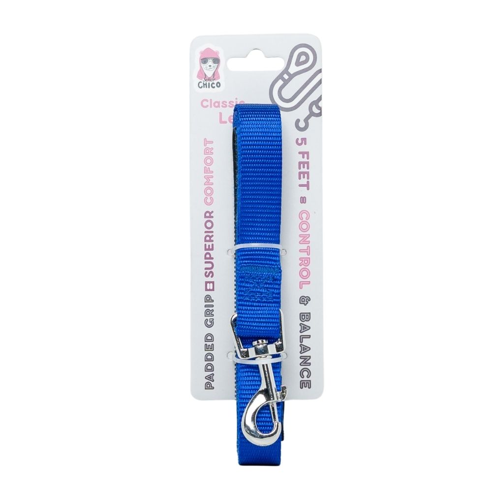 Correa para perros con agarre acolchado: nailon duradero, cómoda y segura, 1,5 m.