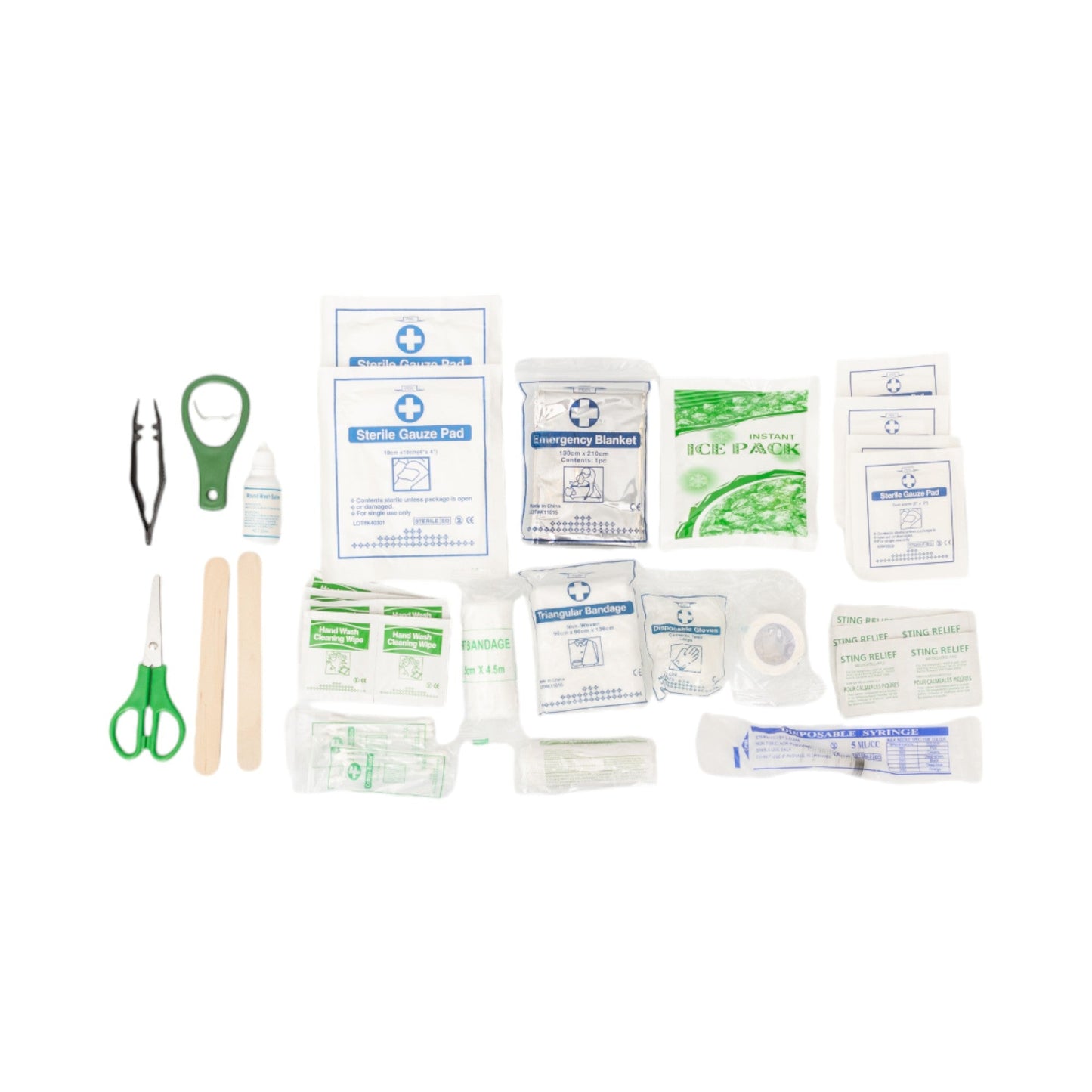 Kit de primeros auxilios para mascotas de Country Living, de 50 piezas, para emergencias, seguridad, aventuras y cuidado en movimiento.