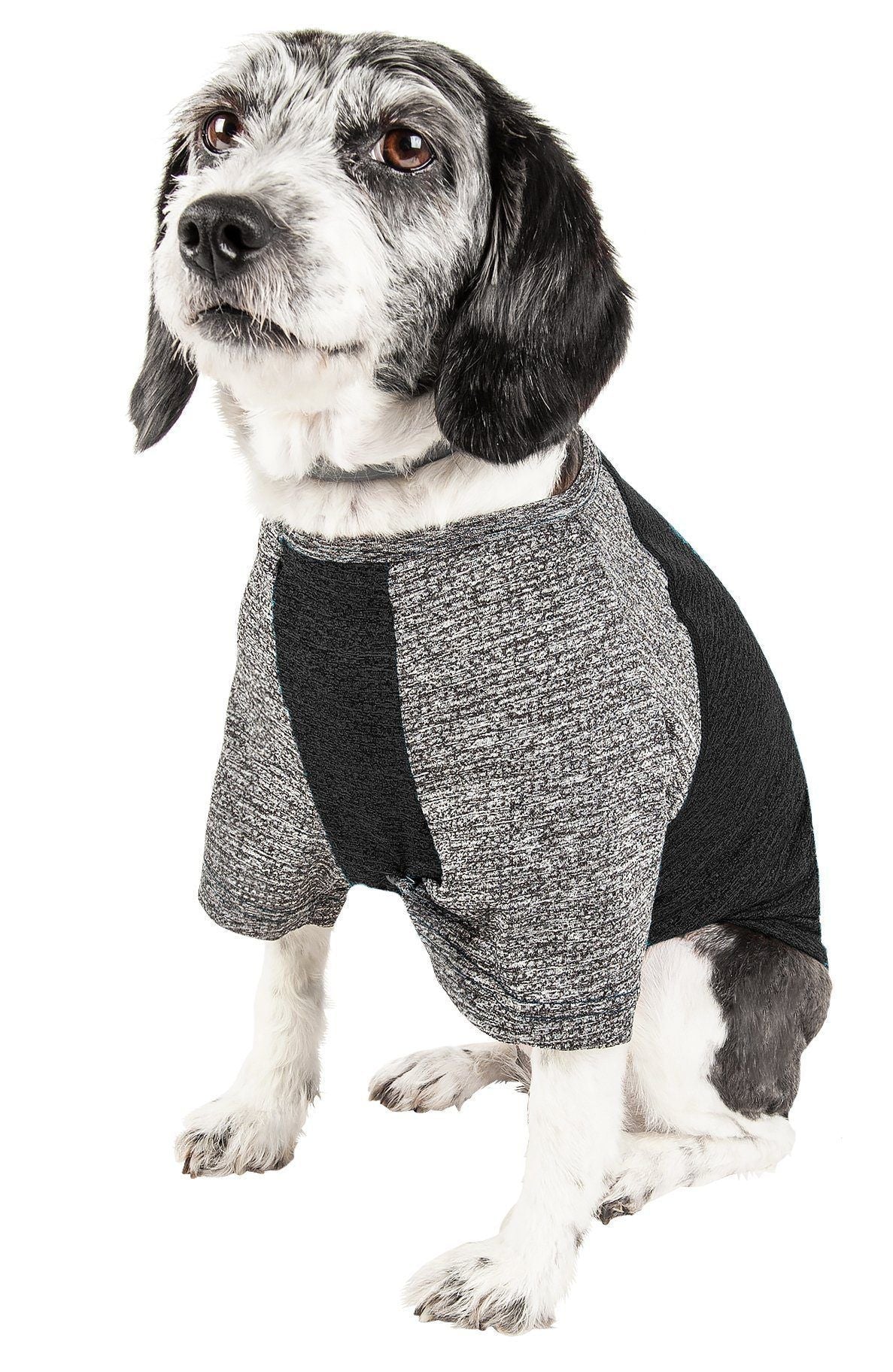 Pet Life ® Active 'Hybreed' 4-Way-Stretch Fitness Performance Dog T-Shirt