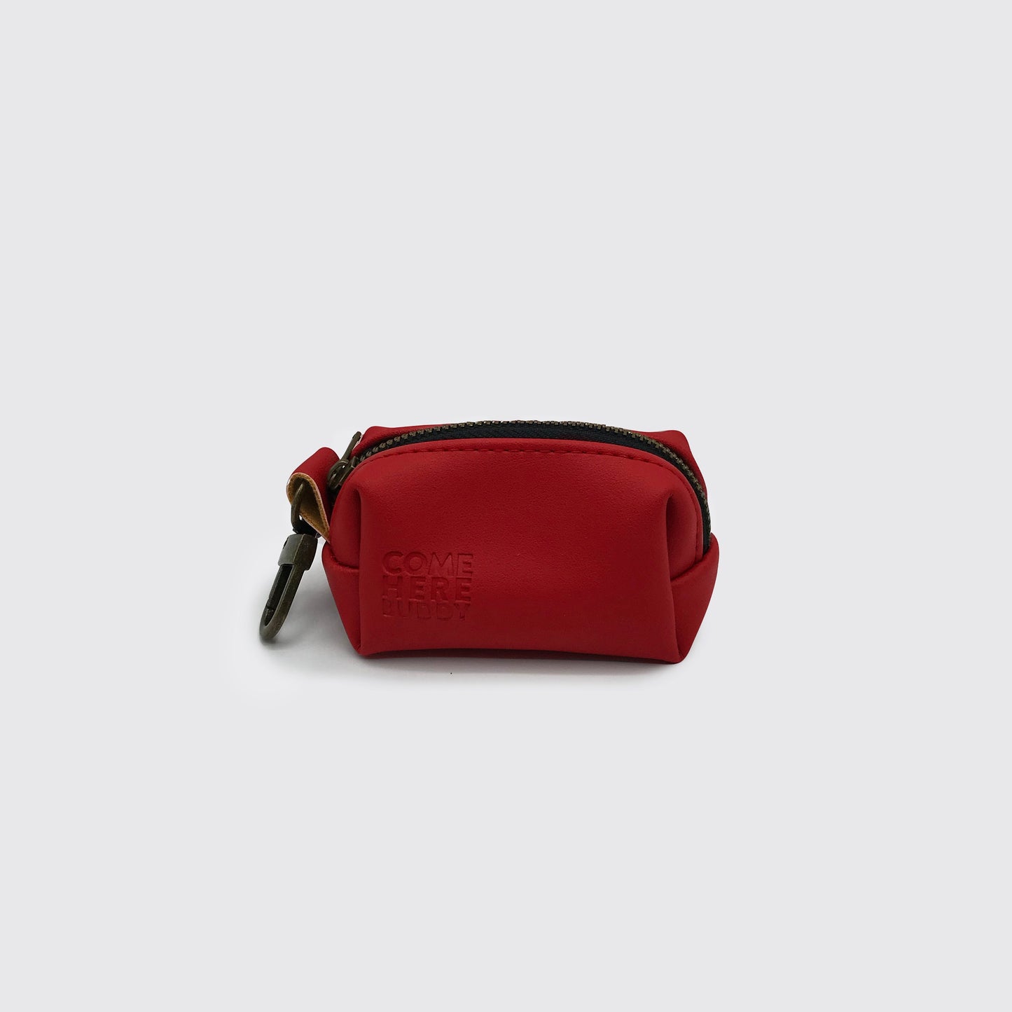 Distributeur de sacs à déjections canines en cuir