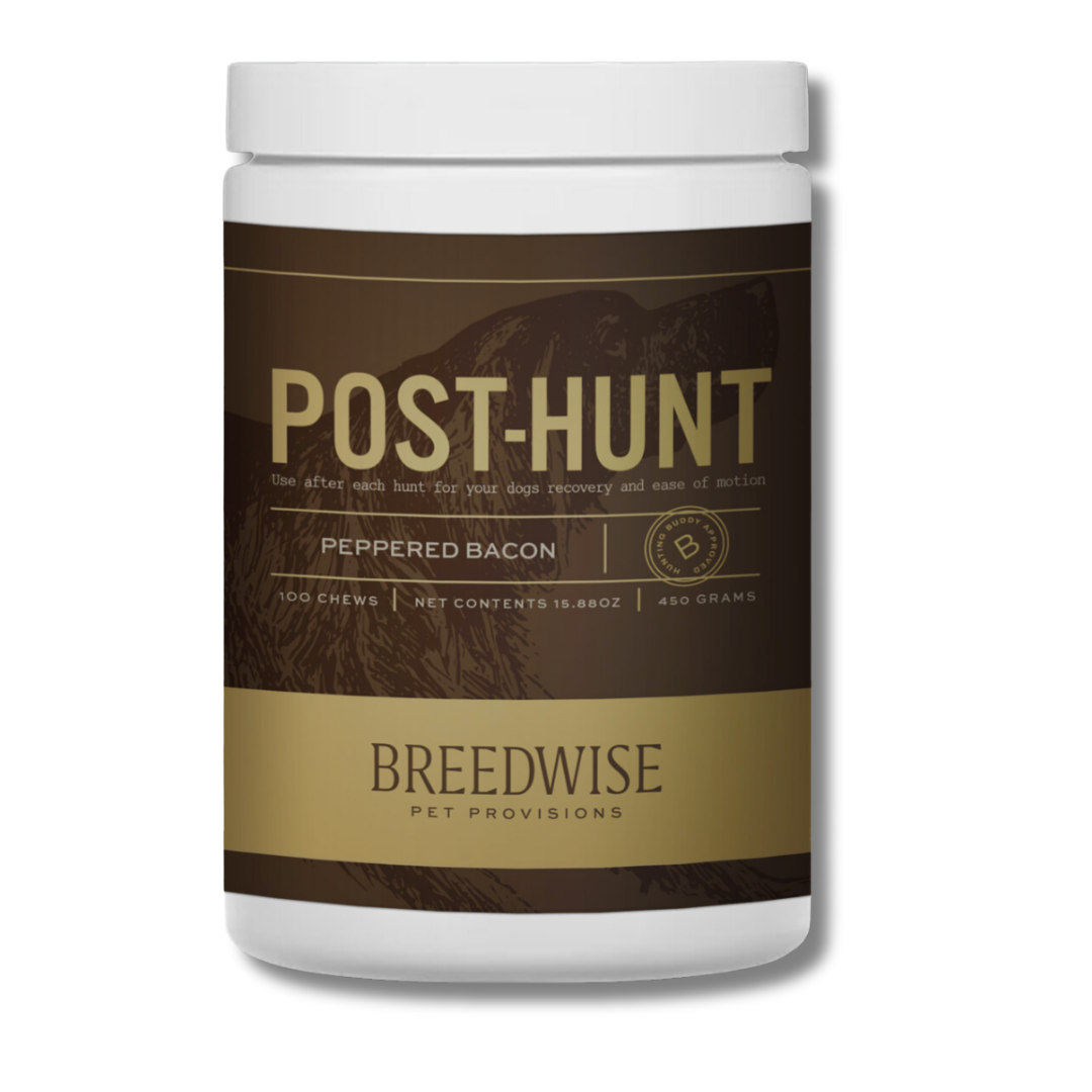 Breedwise Pre &amp; Post-HUNT - Masticables blandos para perros - Paquete