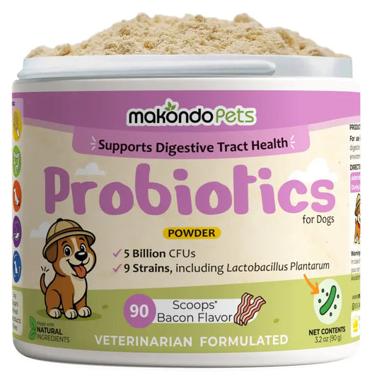 Probióticos para perros y cachorros. 90 cucharadas.