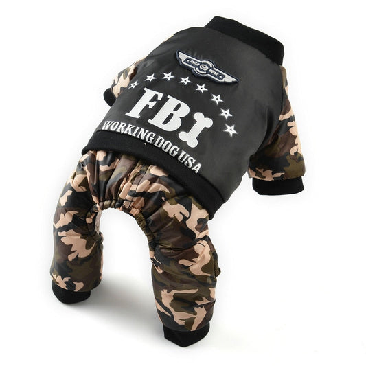 Manteau camouflage FBI | Combinaison pantalon