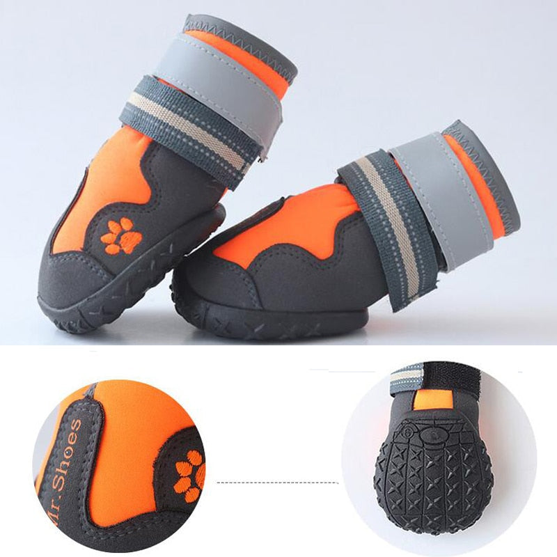 Chaussures/bottes imperméables pour chiens de taille moyenne à grande