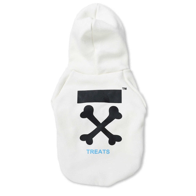 Sweat à capuche Fresh Pawz Woof pour chien