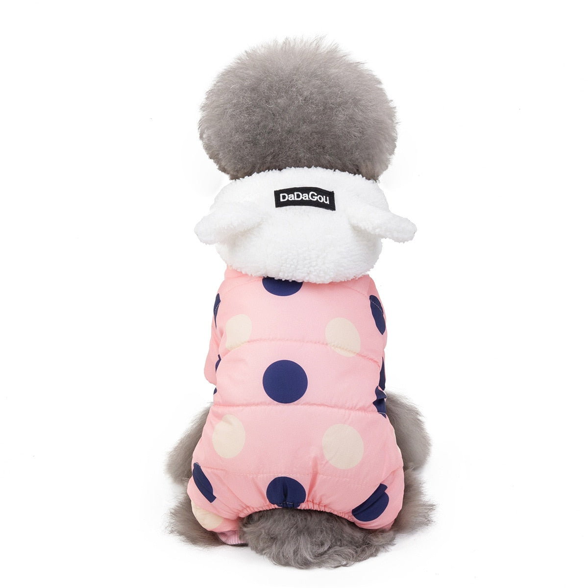 Big Polka Dot Snowsuit Jumpsuit