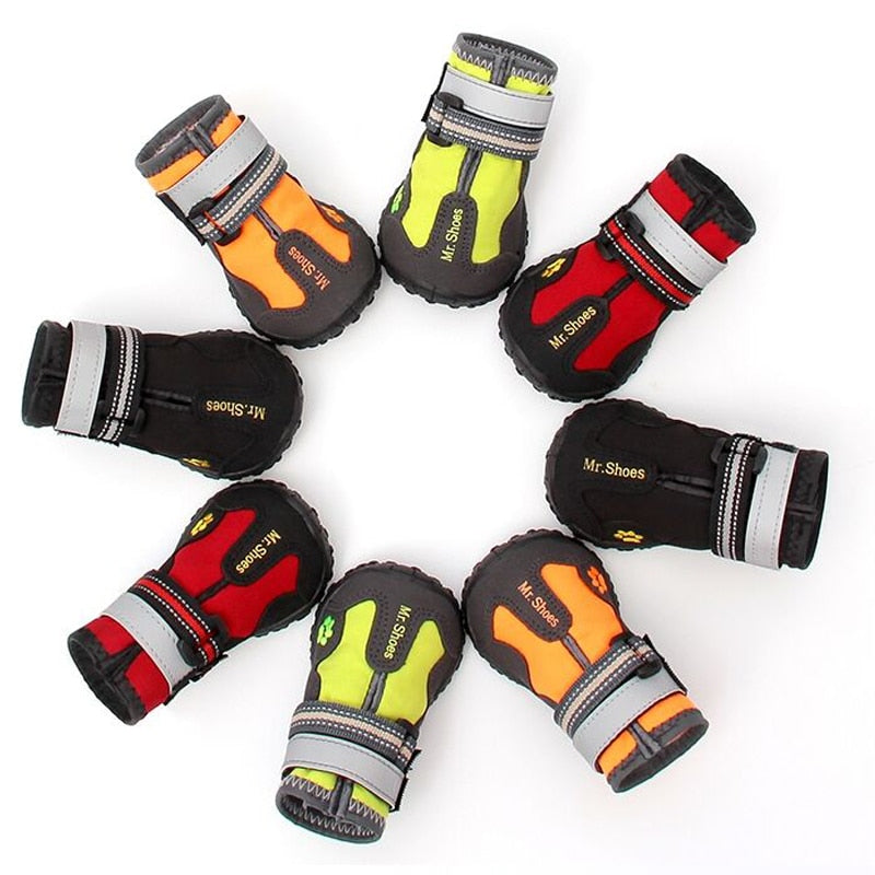 Chaussures/bottes imperméables pour chiens de taille moyenne à grande