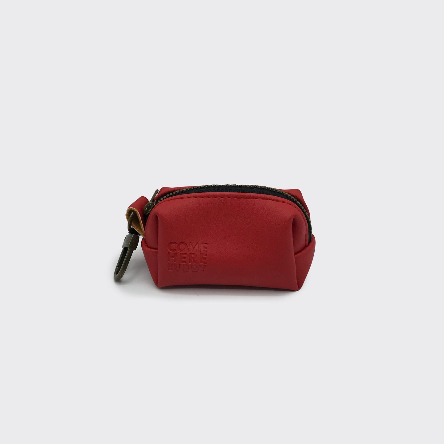 Distributeur de sacs à déjections canines en cuir