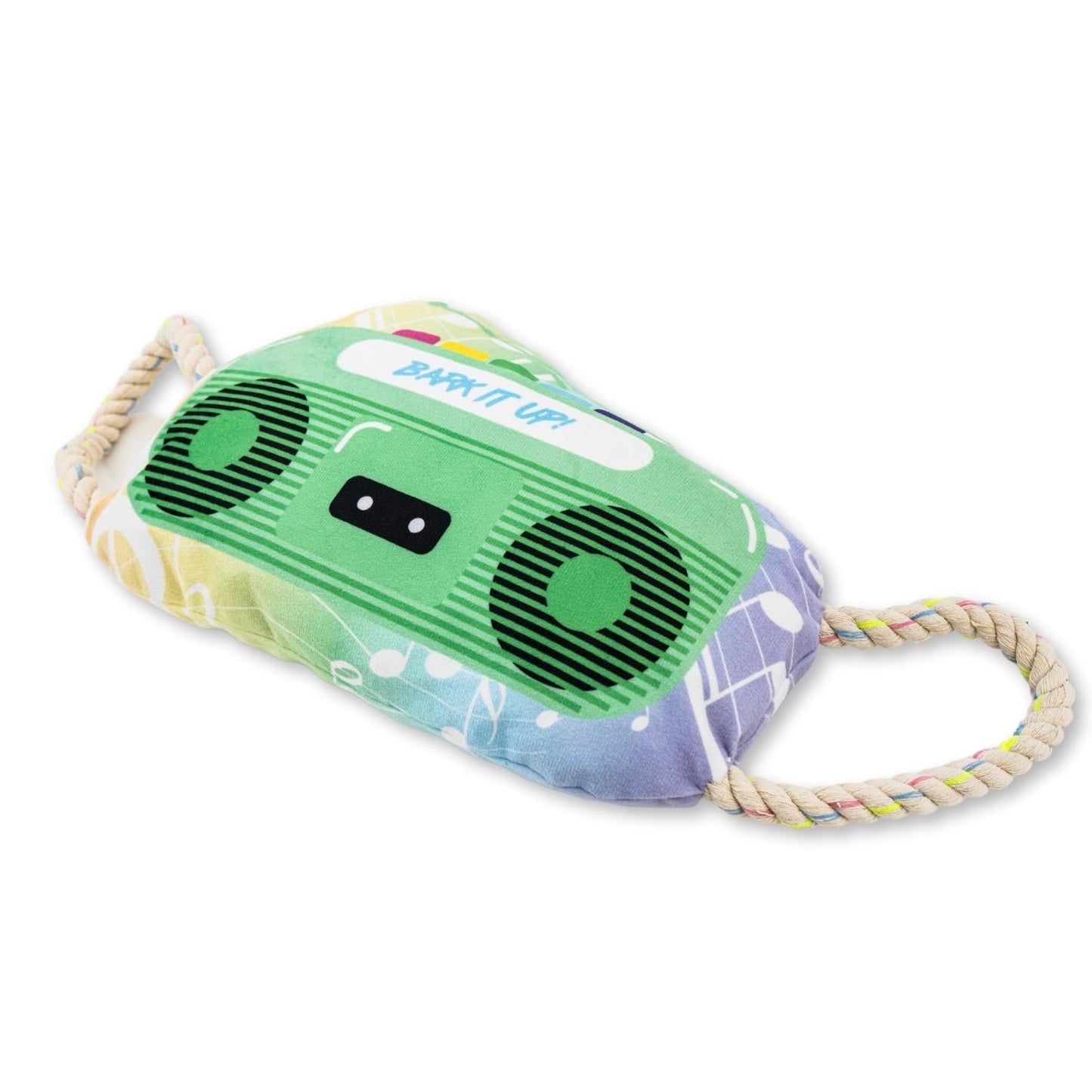 Peluche rétro pour chien – avec couineur et papier froissé pour des heures de jeu amusantes