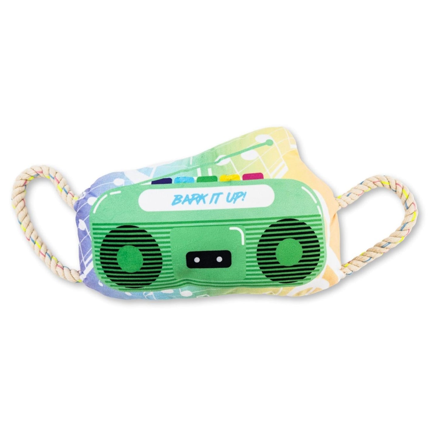 Peluche rétro pour chien – avec couineur et papier froissé pour des heures de jeu amusantes