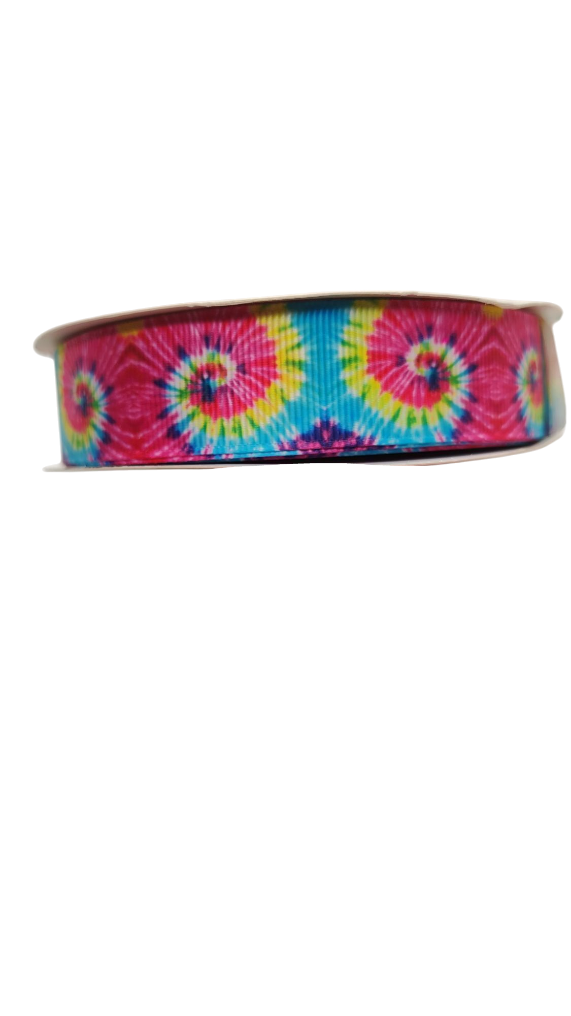 Collar de nailon para perro con efecto tie-dye y remolino