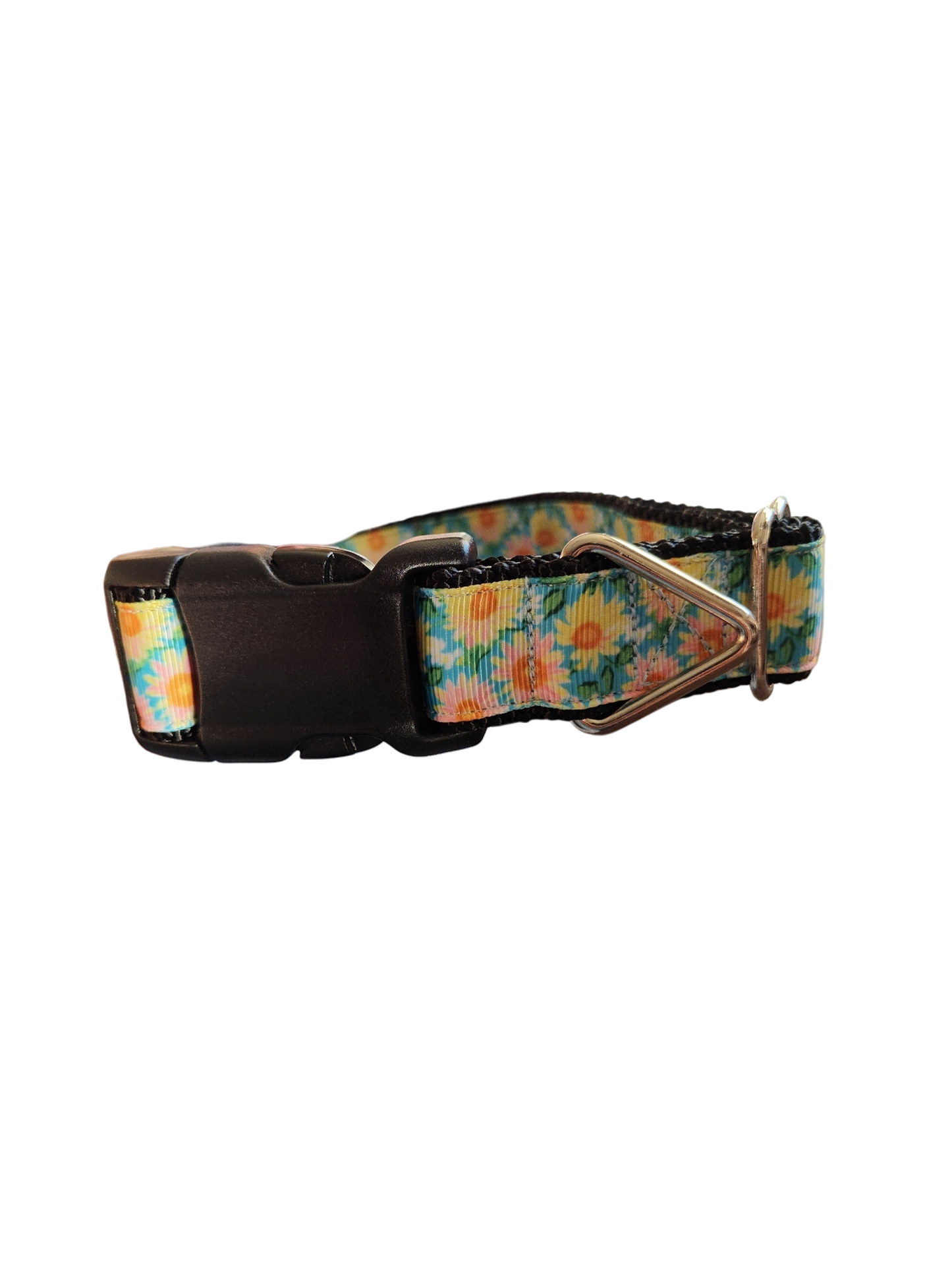 Collar de nailon para perros Flower Rows