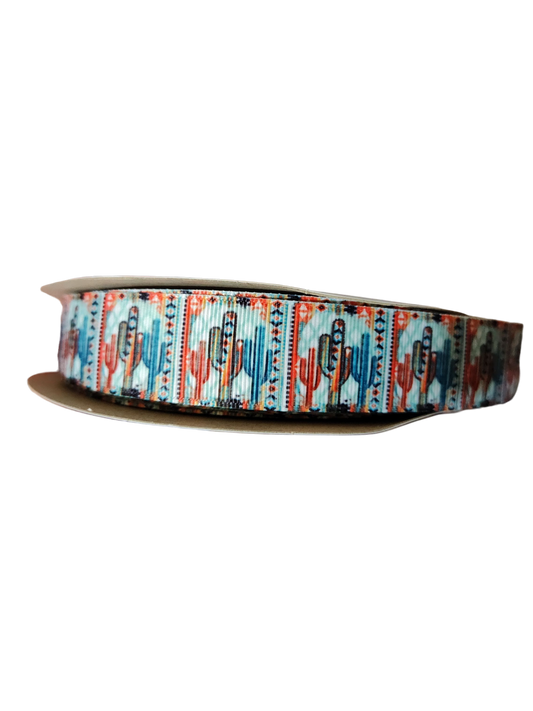 Collier pour chien en nylon Western Cacti