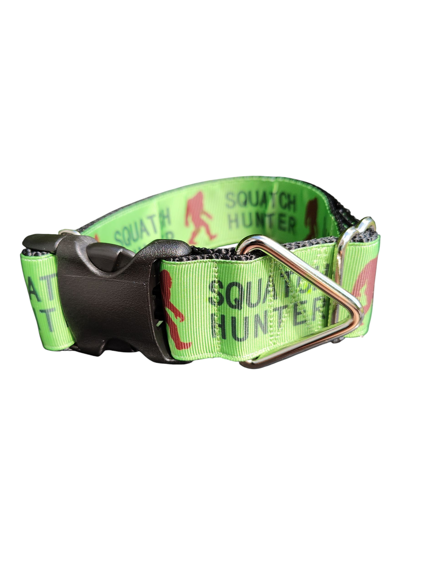 Collier pour chien Squatch Hunter en nylon de 3,8 cm de large
