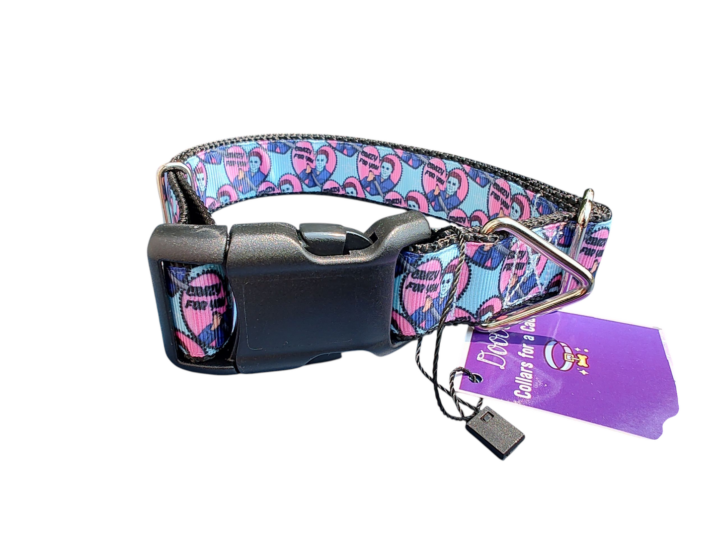 Collier pour chien en nylon Crazy For You