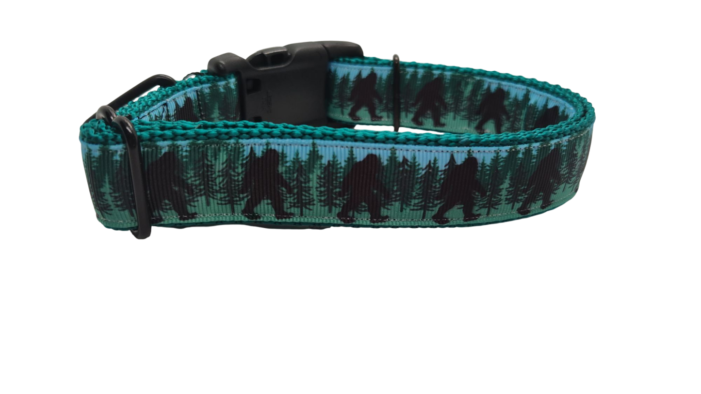 Collar de nailon para perros Bigfoot Forest