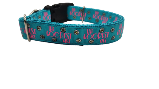 Collier pour chien en nylon The Goodest Girl