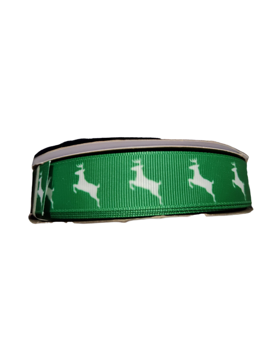 Collier pour chien en nylon Green Deer