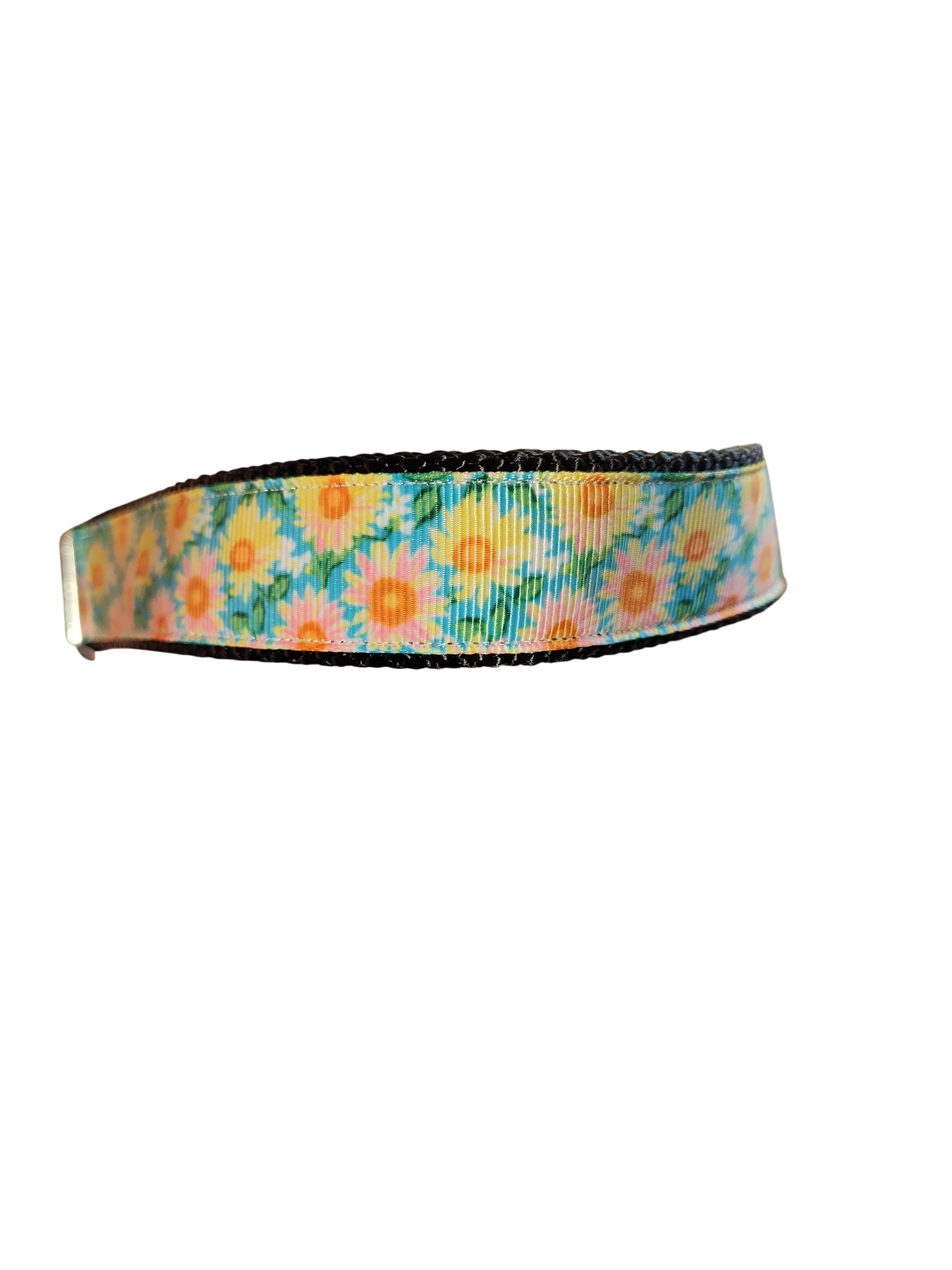 Collar de nailon para perros Flower Rows