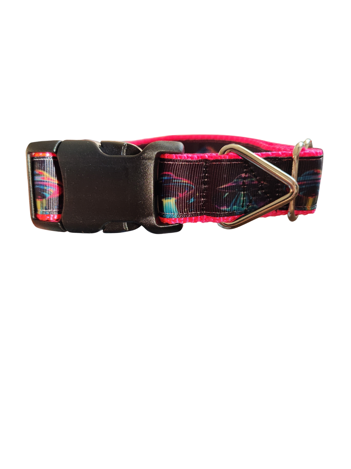 Collier pour chien en nylon néon OVNI