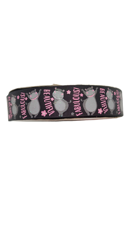 Collier pour chien en nylon Hippo