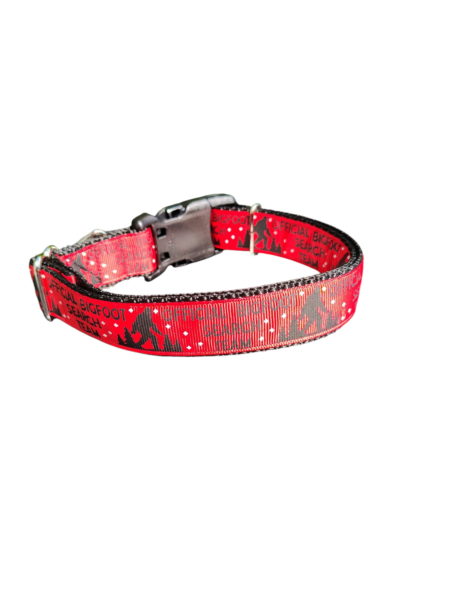 Collar de nailon para perros Cryptid del equipo de búsqueda Bigfoot