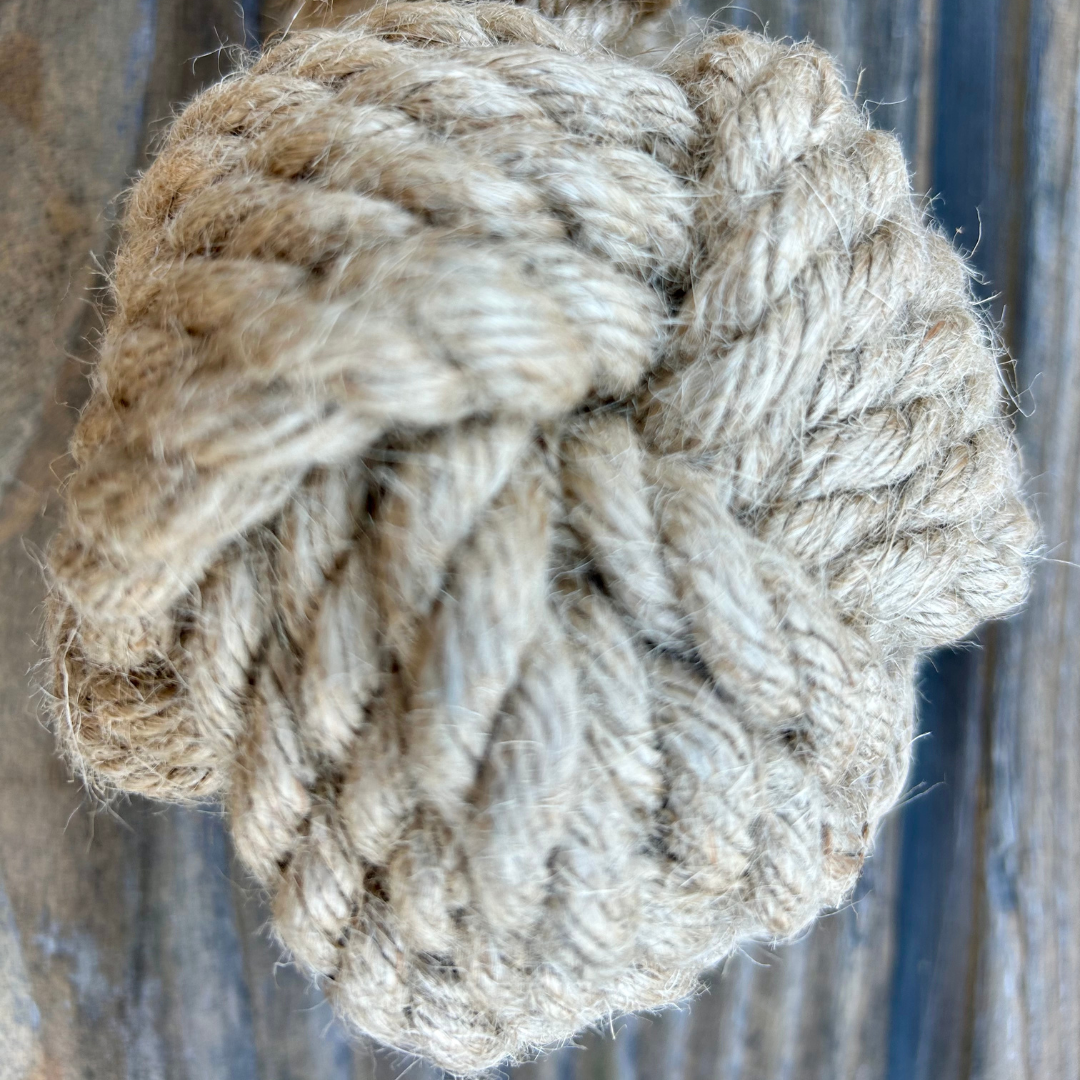 Juguete de cuerda de cáñamo para tirar de perros