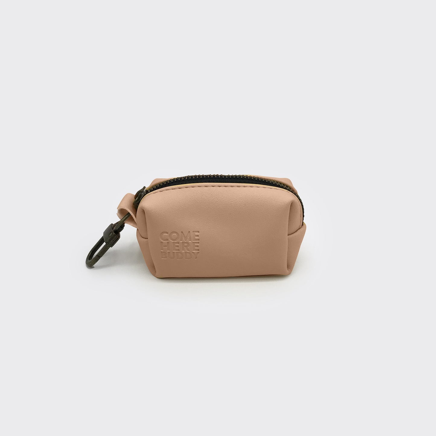 Distributeur de sacs à déjections canines en cuir