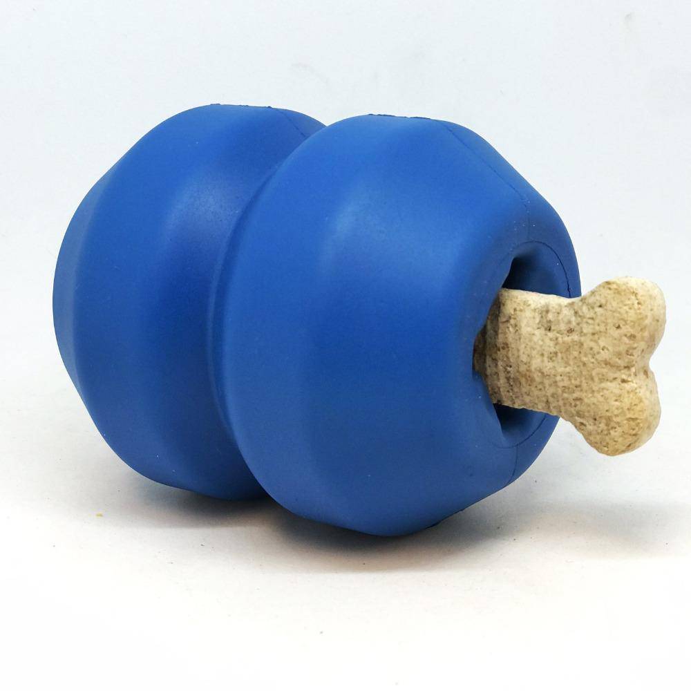 Double Trouble Dog Toy - Dual Chamber Treat Dispenser for Large Dogs | USA Made