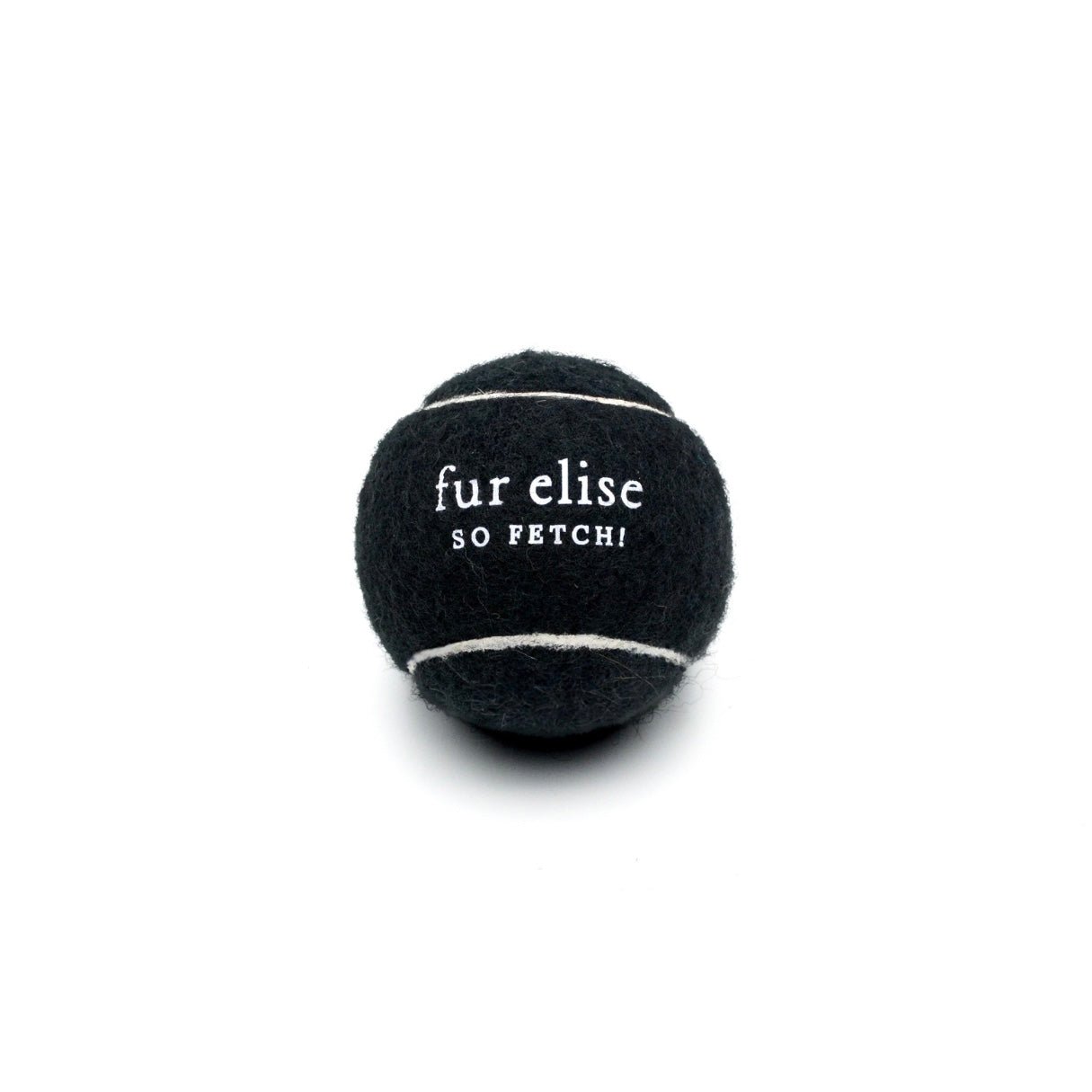 So Fetch! Lot de 5 balles de tennis - Noires