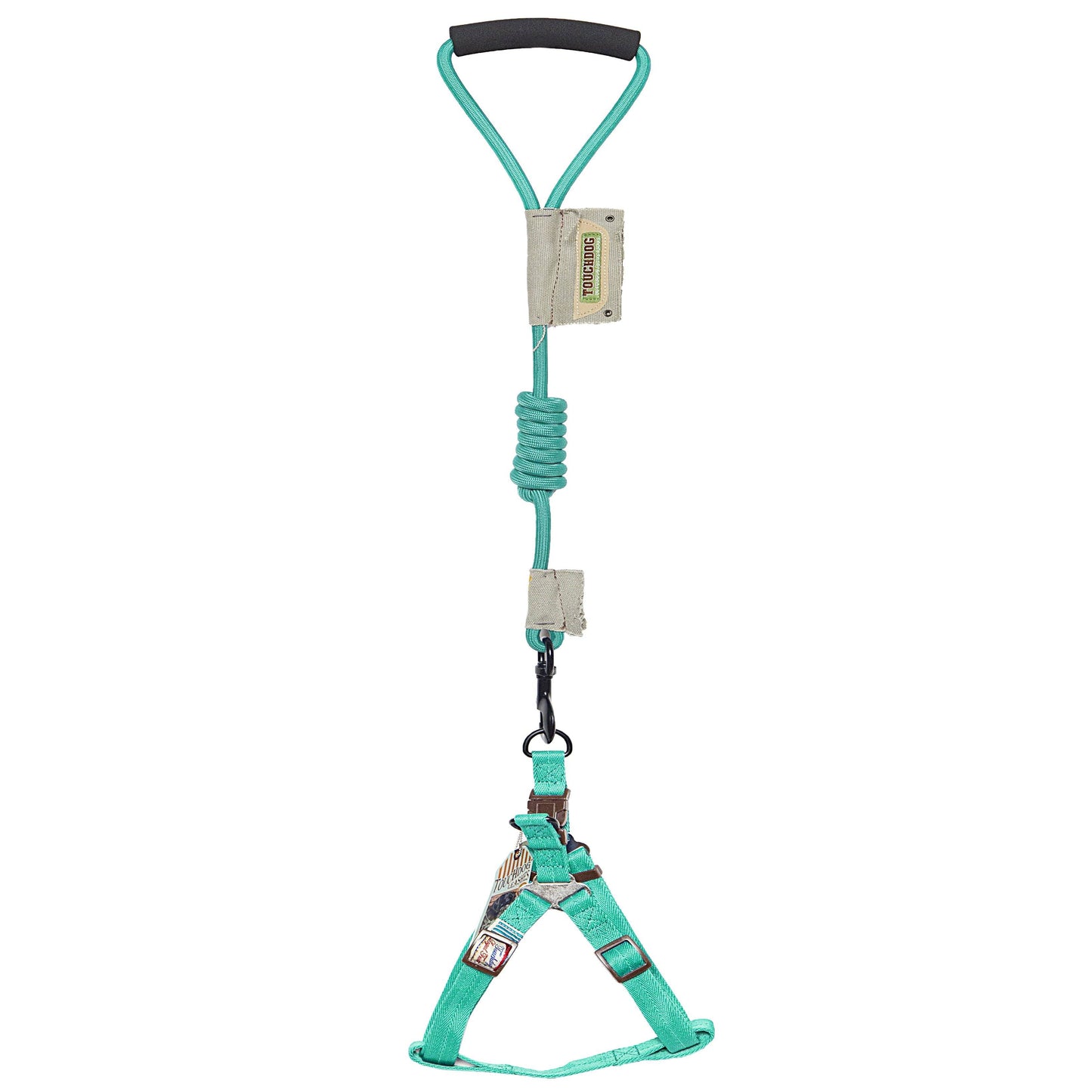 Touchdog Faded-Barker 2-in-1 Fashion Dog Leash and Harness