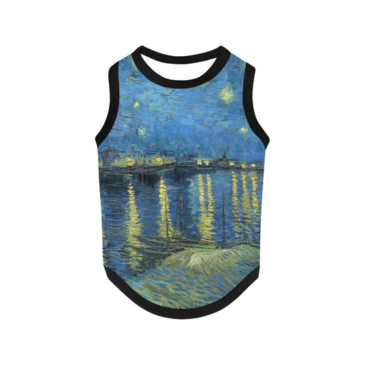 Van Gogh Starry Night Over The Rhone Tank Top