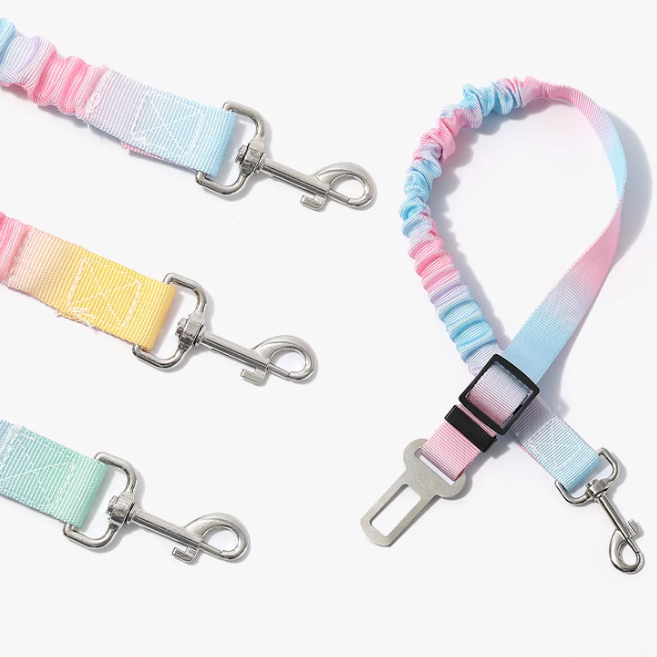 Ceinture de sécurité auto réglable pour animaux de compagnie Milou &amp; Lumi