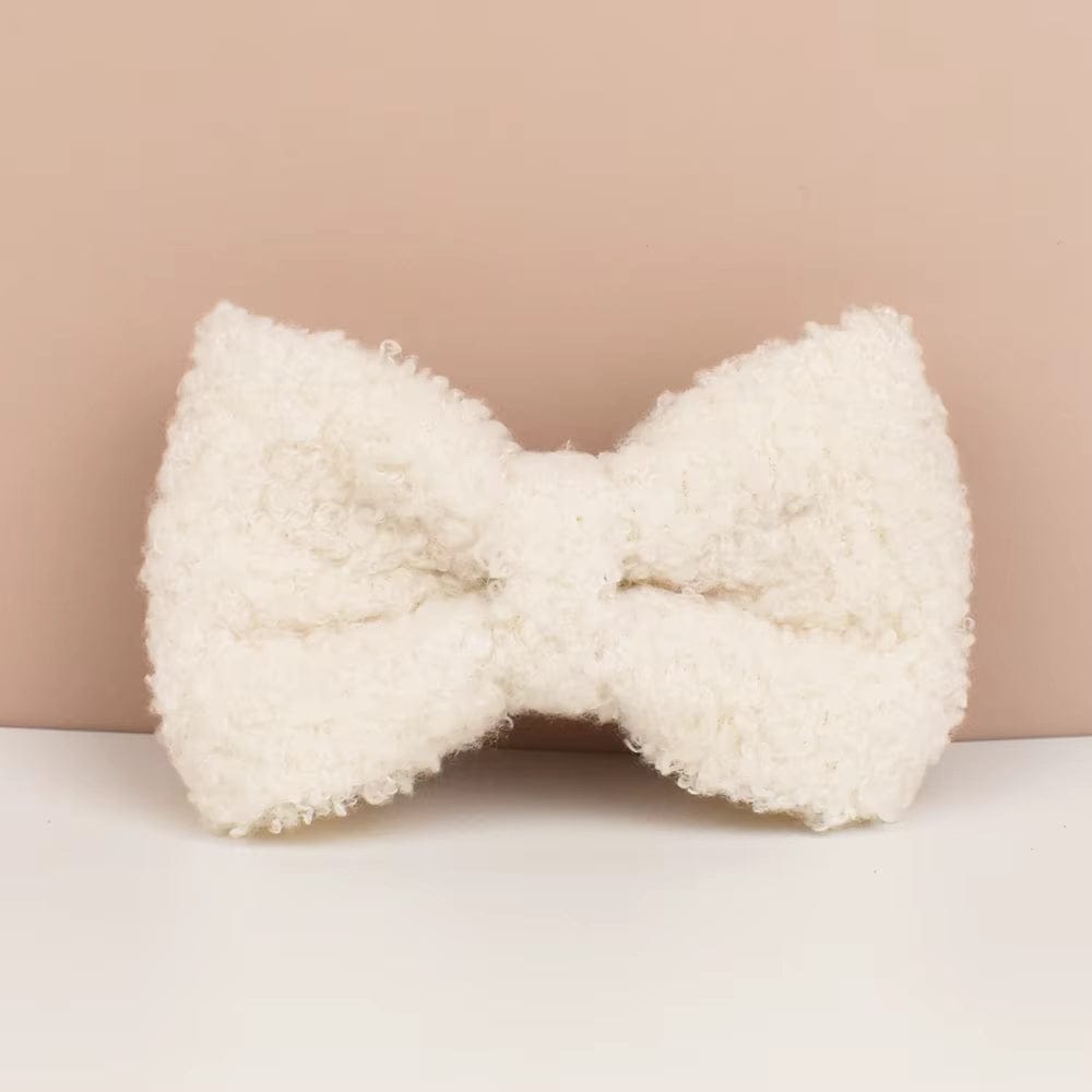 Ensemble classique en ours en peluche de mariage personnalisé tricoté à la main