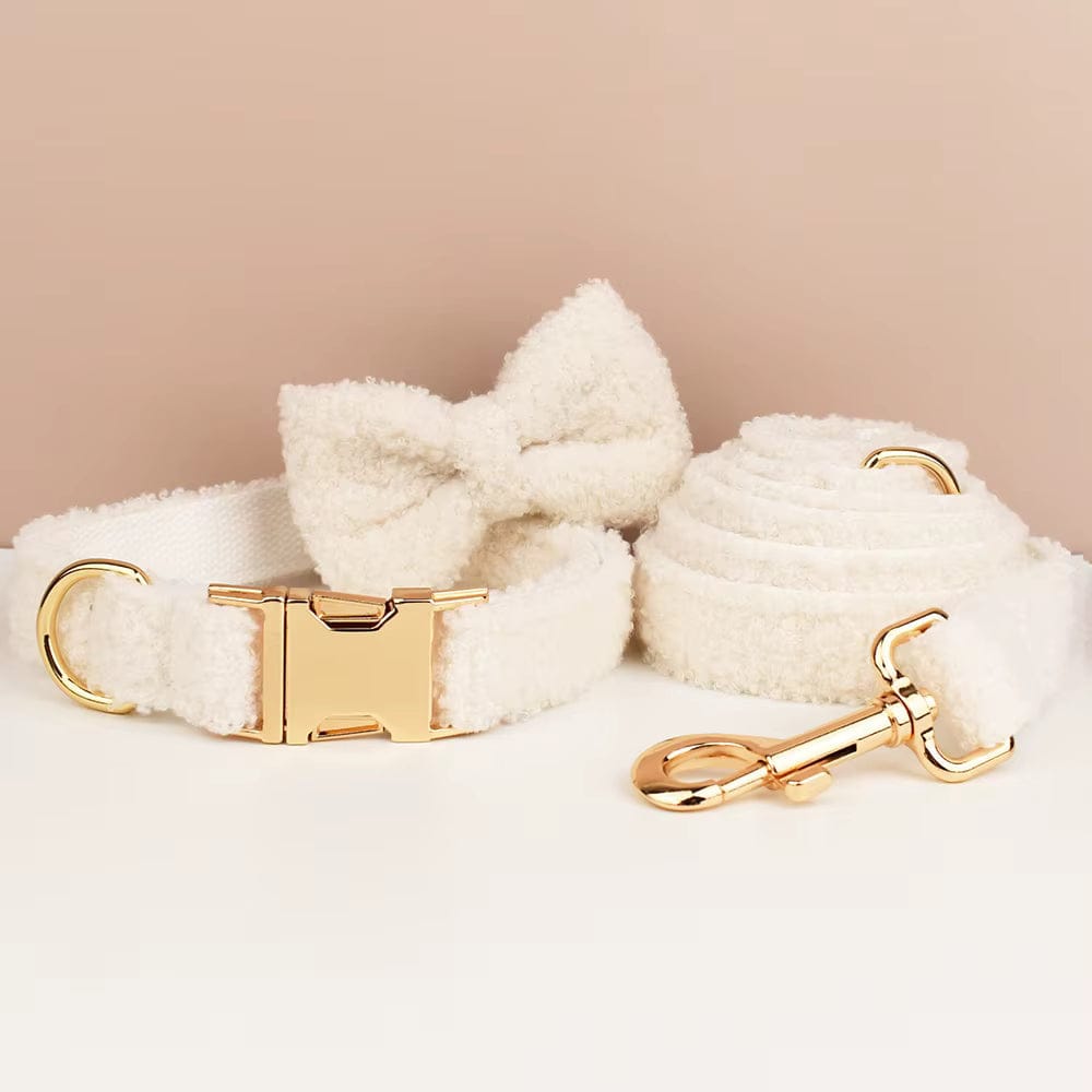 Ensemble classique en ours en peluche de mariage personnalisé tricoté à la main