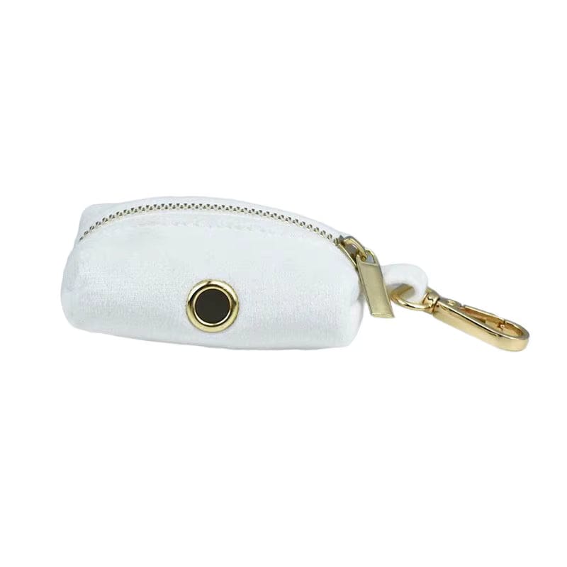 Conjunto clásico de terciopelo blanco personalizado para bodas