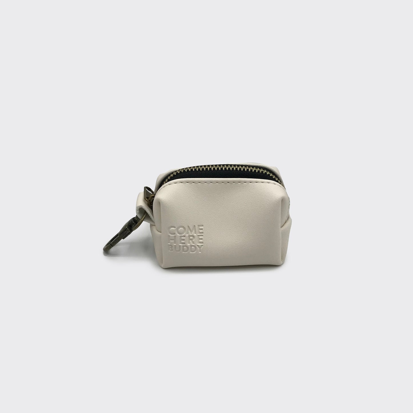 Distributeur de sacs à déjections canines en cuir